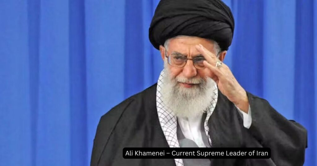Ali Khamenei – Current Supreme Leader of Iran
